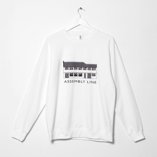 AL Sweatshirt (White) Off the peg. £30